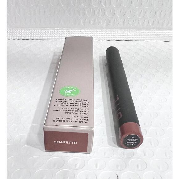 Bite Beauty Power Move Creamy Matte Creme Lip Crayon - Amaretto - Full Size READ - Picture 3 of 4